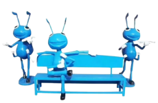 Ghế composite chú kiến xanh ghế dài 2200
