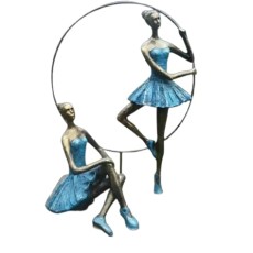 Tượng vũ công ballet trang trí composite 1650/900mm