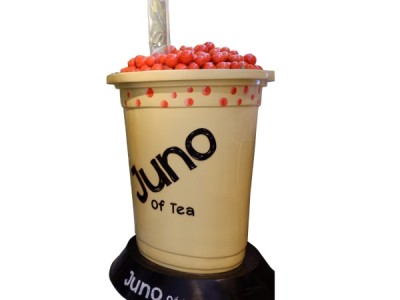 Mô hình ly trà sữa trân châu juno bằng composite frp